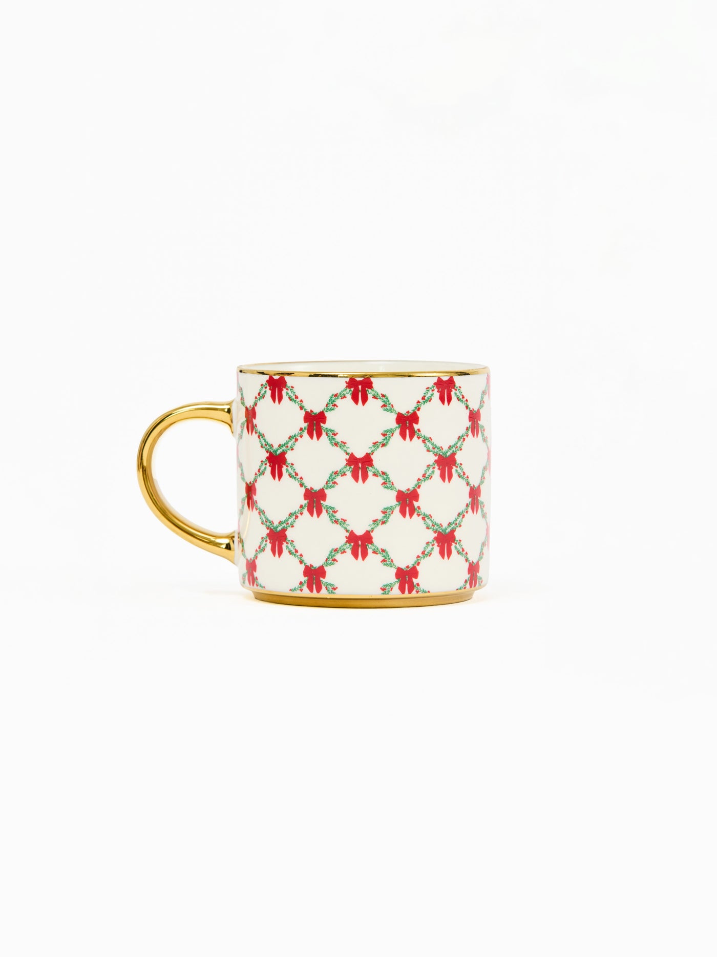 Cafe Mug | Holiday Trellis