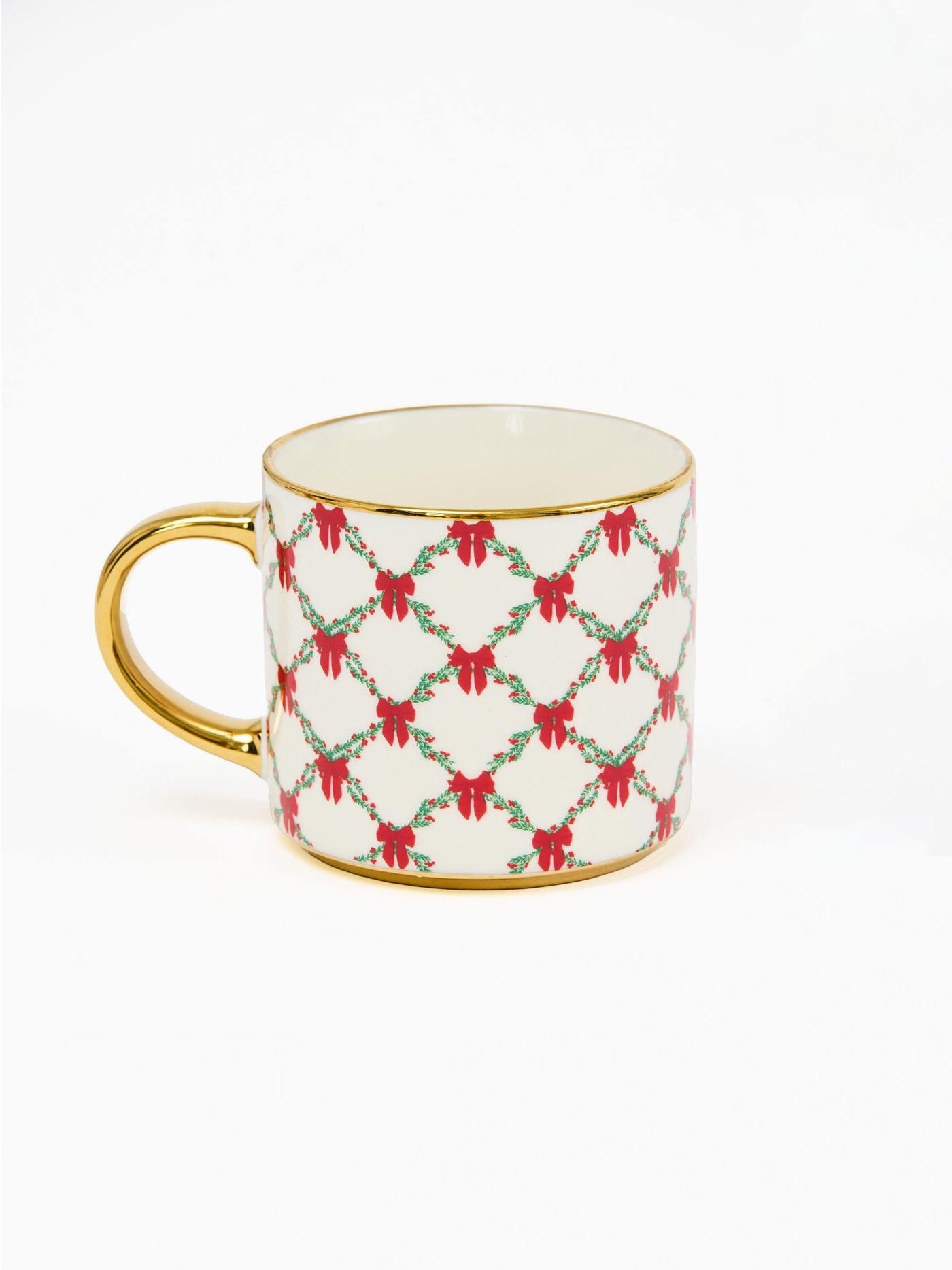 Cafe Mug | Holiday Trellis