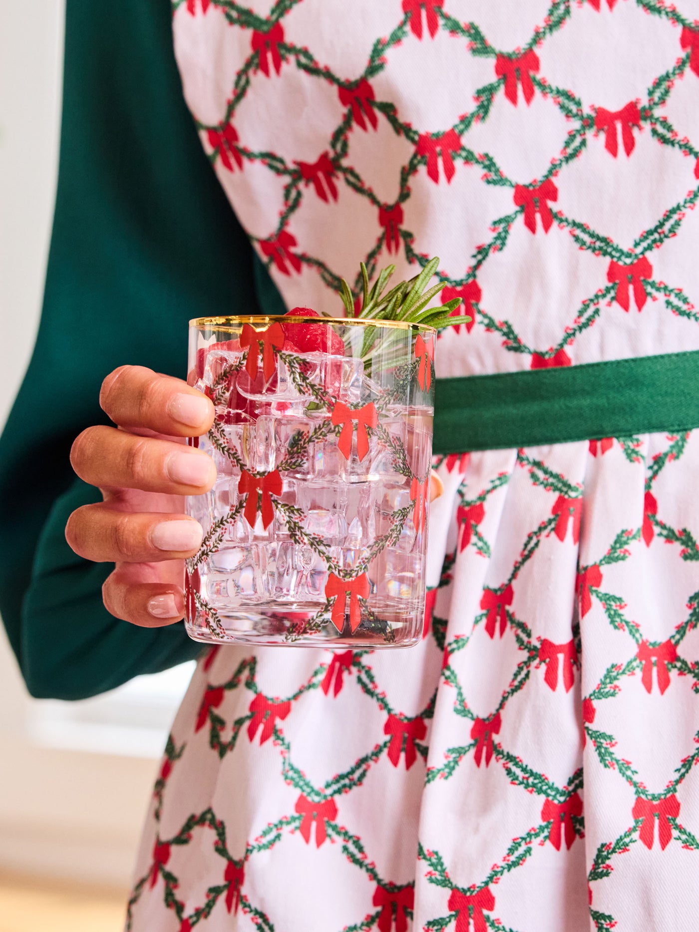Cocktail Glass | Holiday Trellis