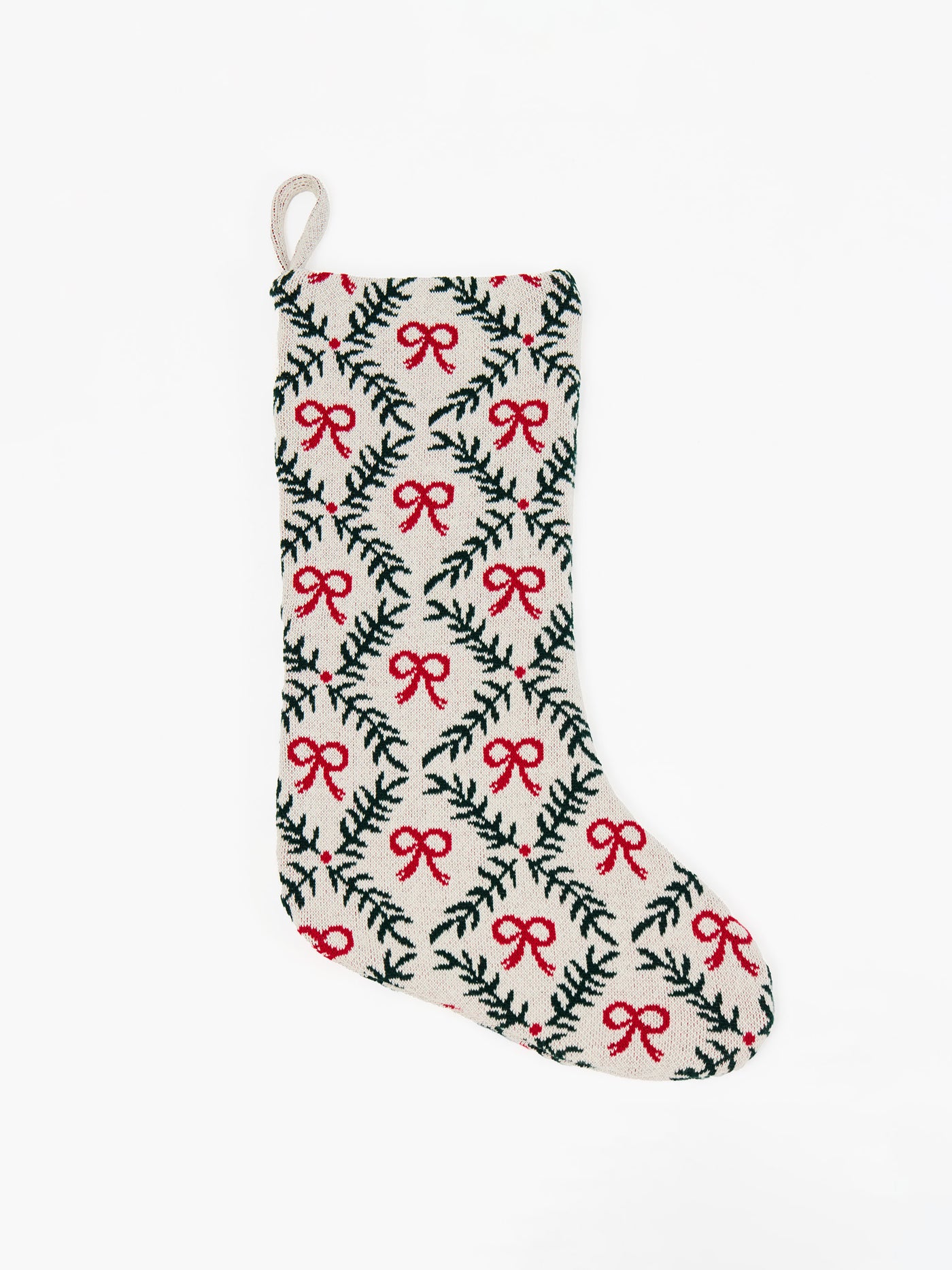 Knit Stocking | Holiday Trellis