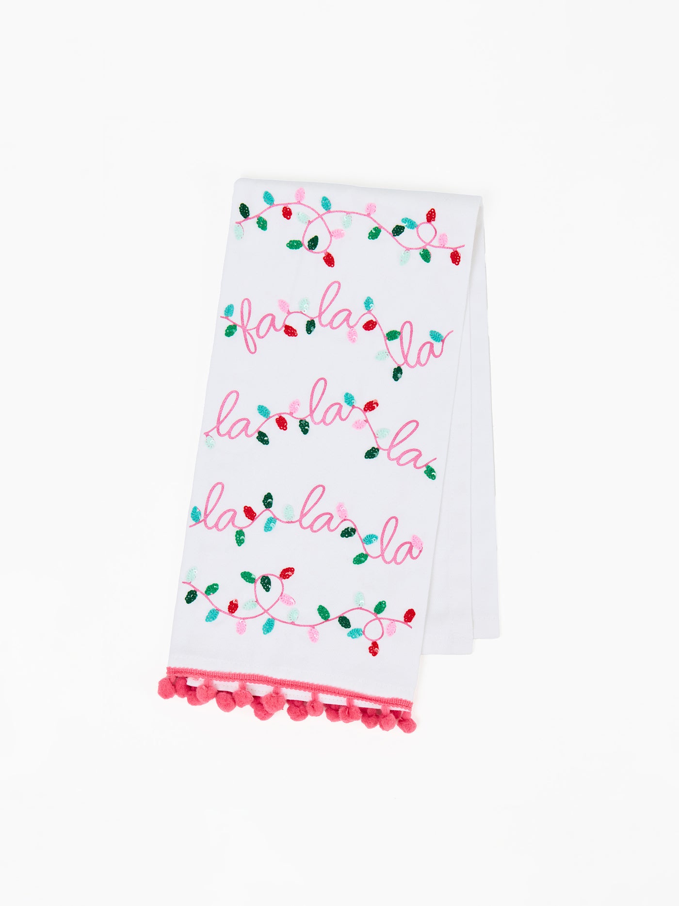 Sequin Tea Towel | Fa La La