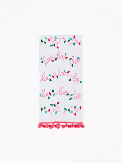 Sequin Tea Towel | Fa La La