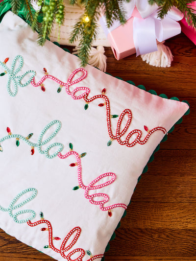 Square Pillow | Fa La La