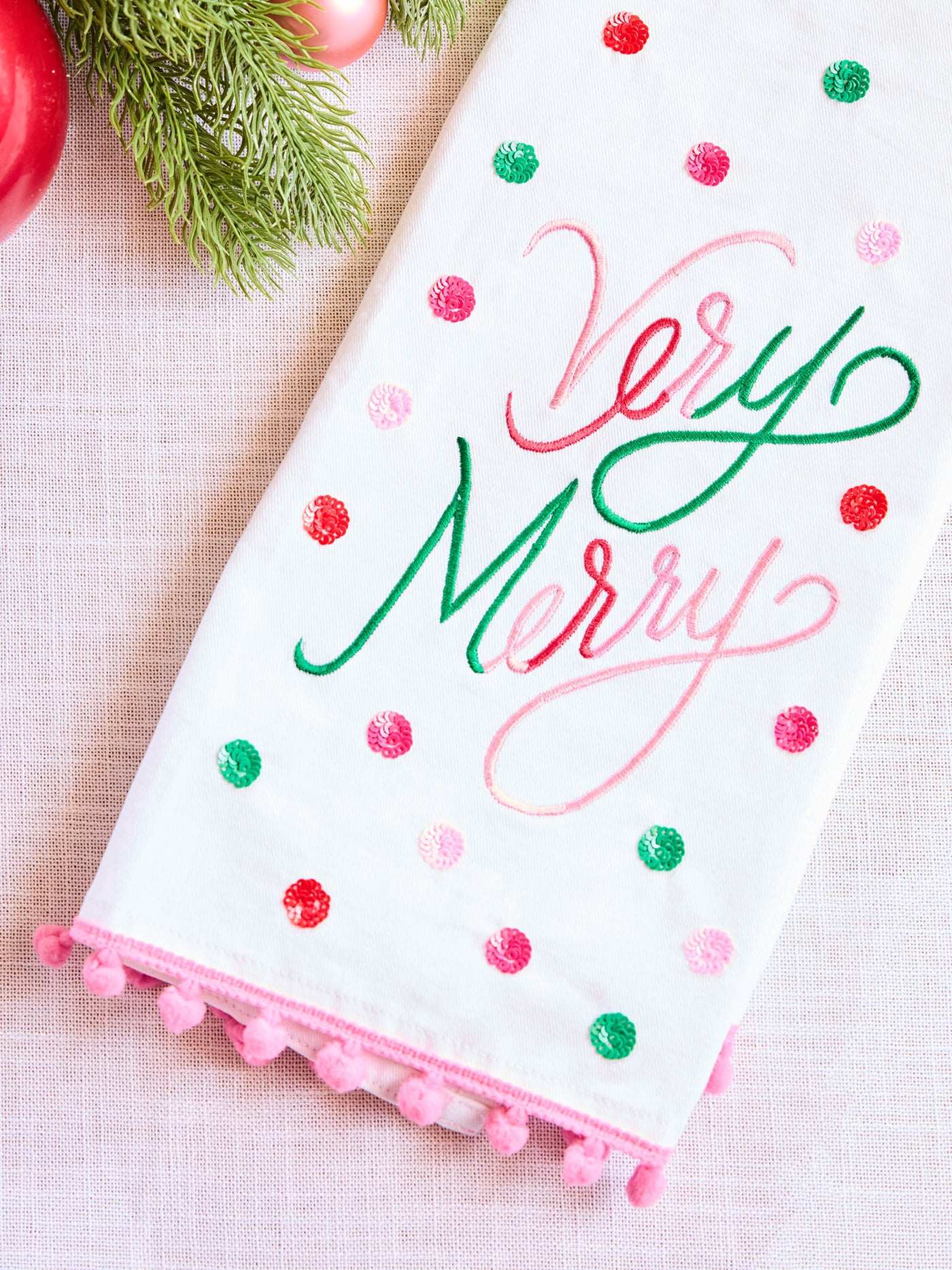Tea Towel | Very Merry