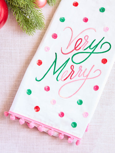 Tea Towel | Very Merry