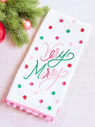 Tea Towel | Very Merry