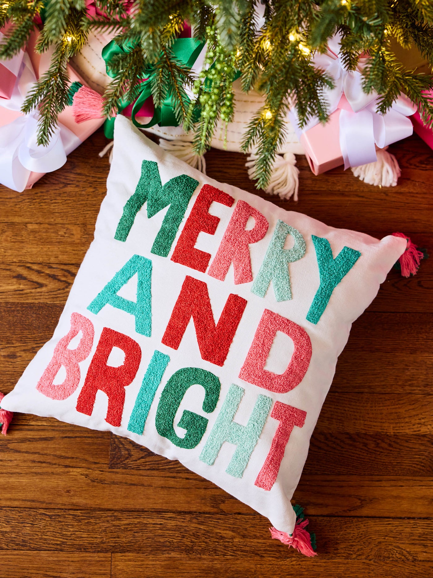 Square Pillow | Merry & Bright