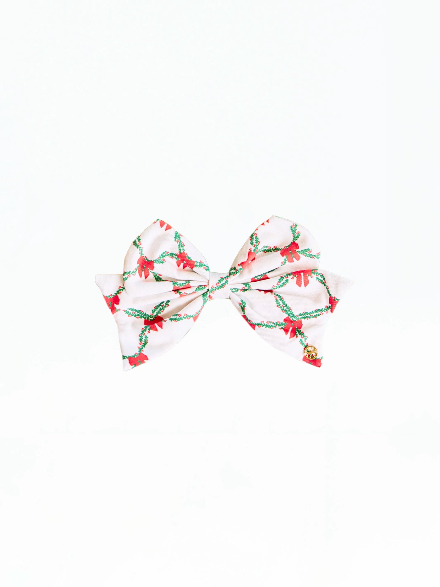 Magnetic Fabric Bow | Holiday Trellis