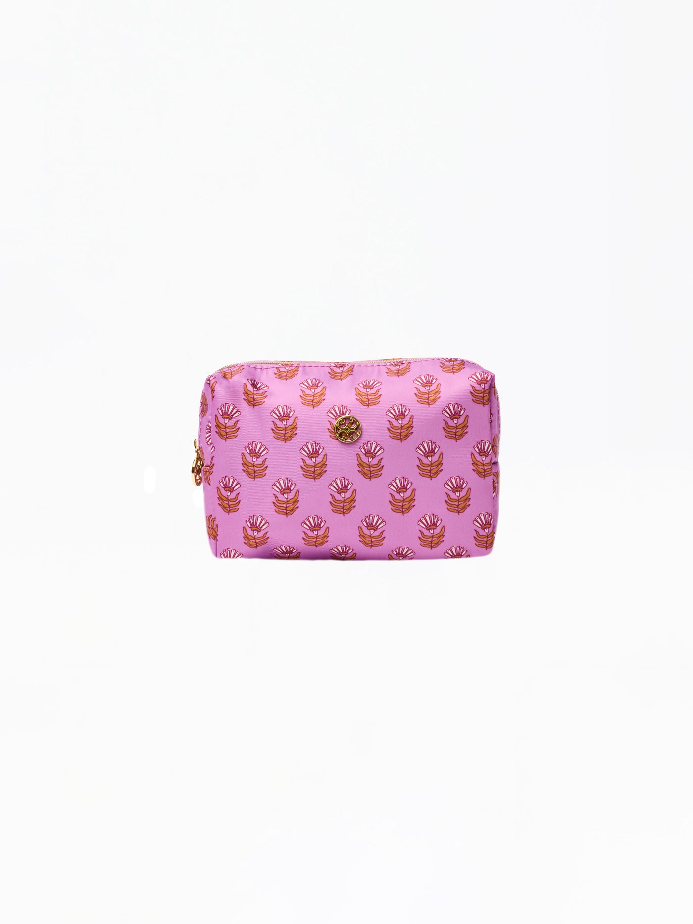 Lets Face it Mini Bag | Pink Floral Block