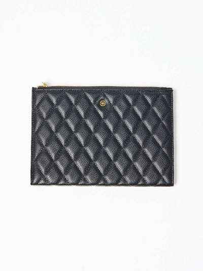 Essential Quilted Organizer | Black