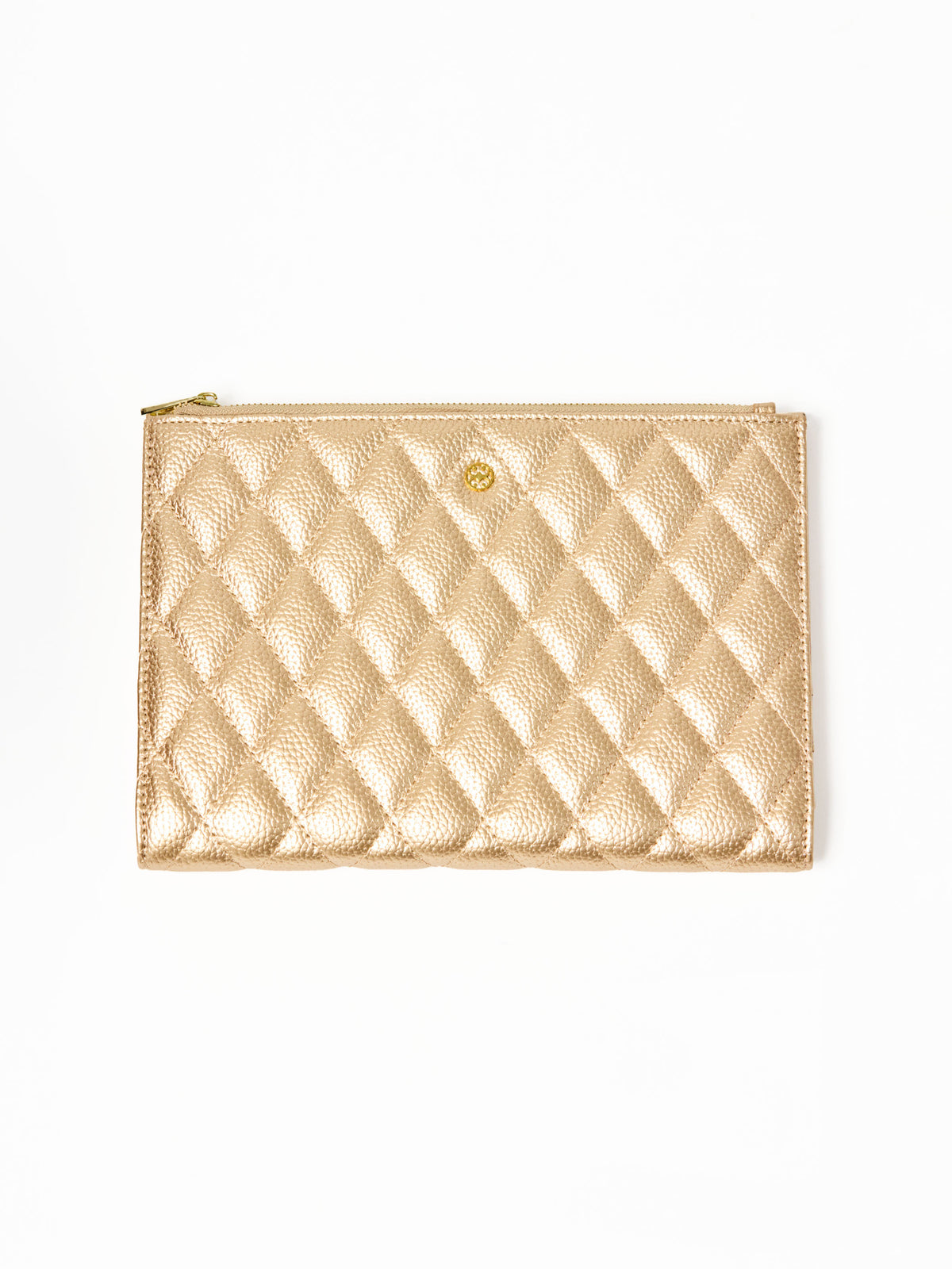 Essential Quilted Organizer | Champagne
