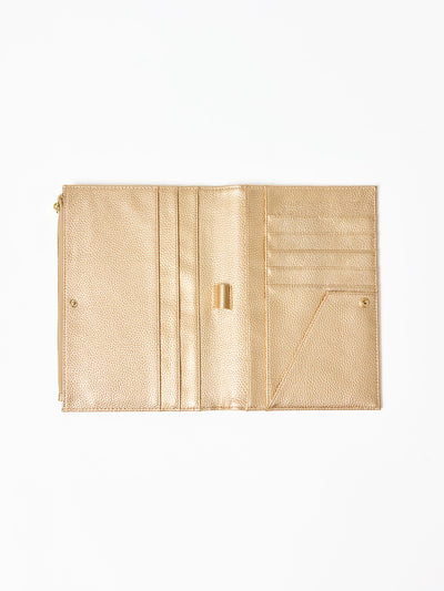 Essential Quilted Organizer | Champagne