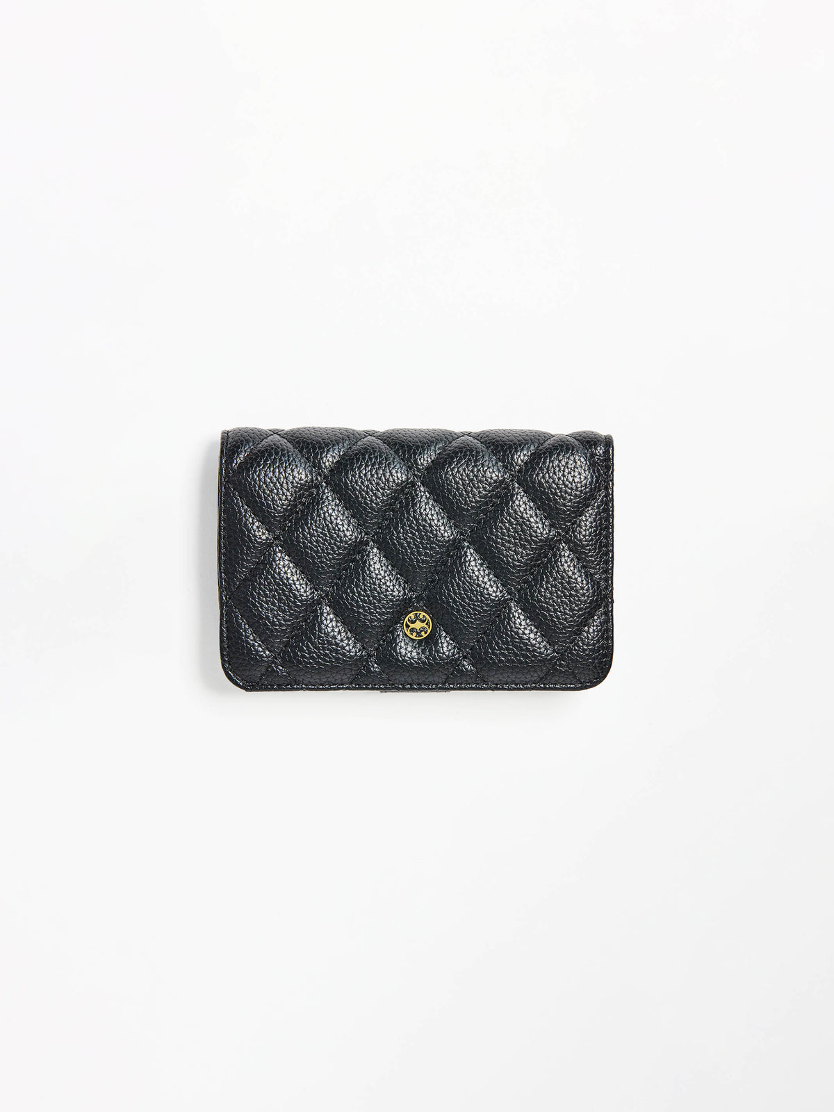 Essential Quilted Wallet | Black