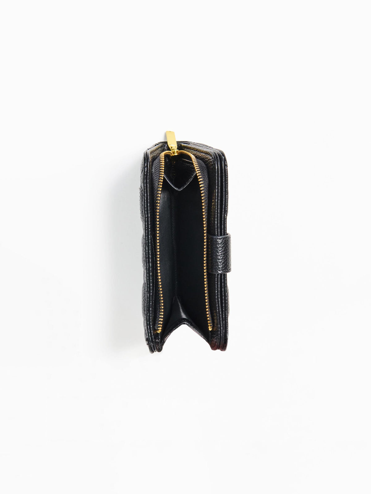 Essential Quilted Wallet | Black
