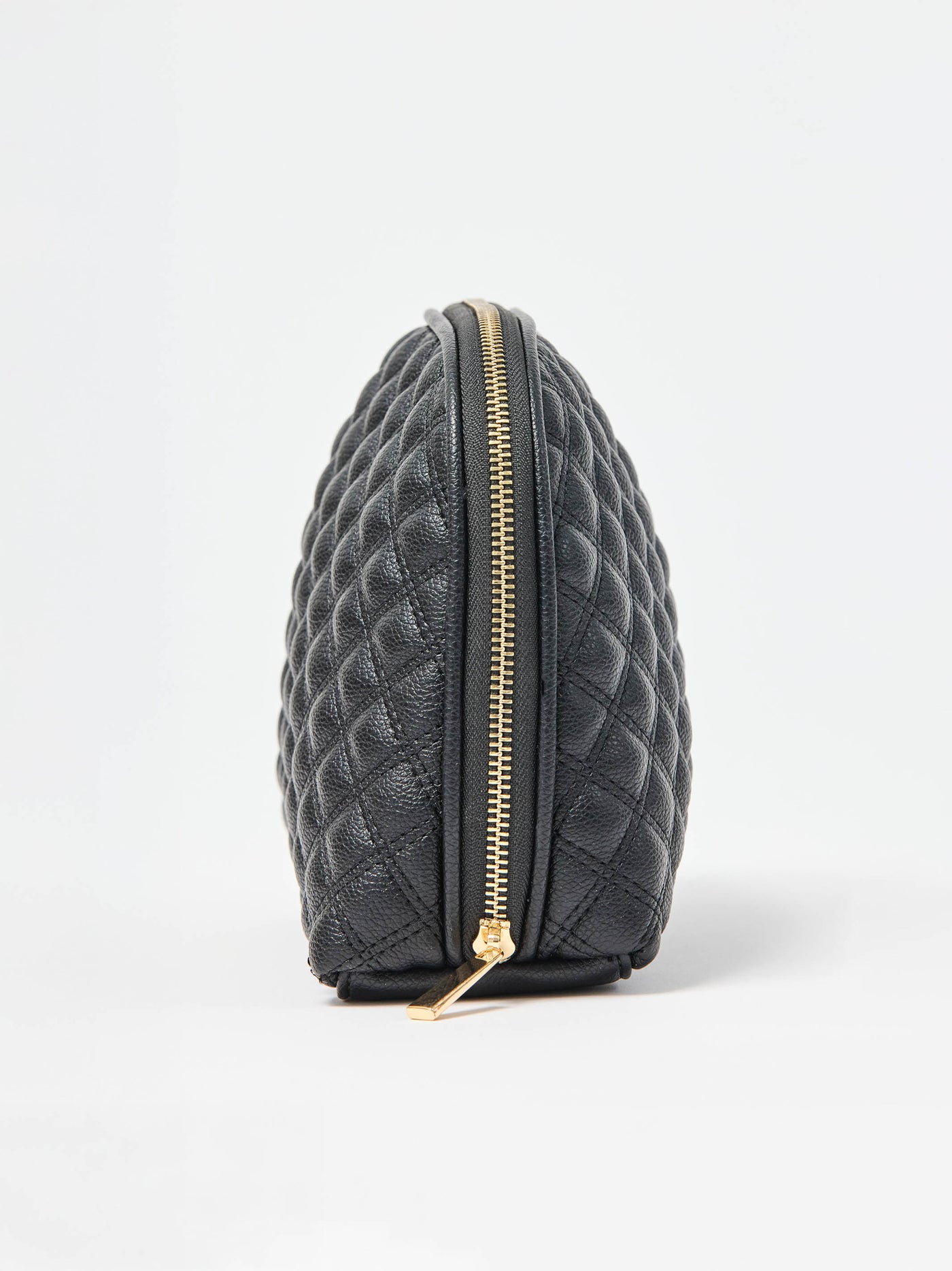 Large Quilted Essential Pouch | Black