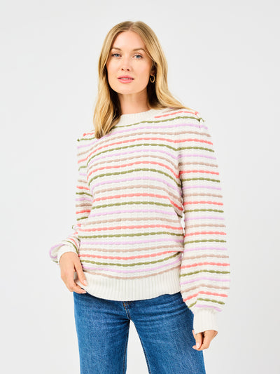 Annabelle Sweater | Ivory Multi