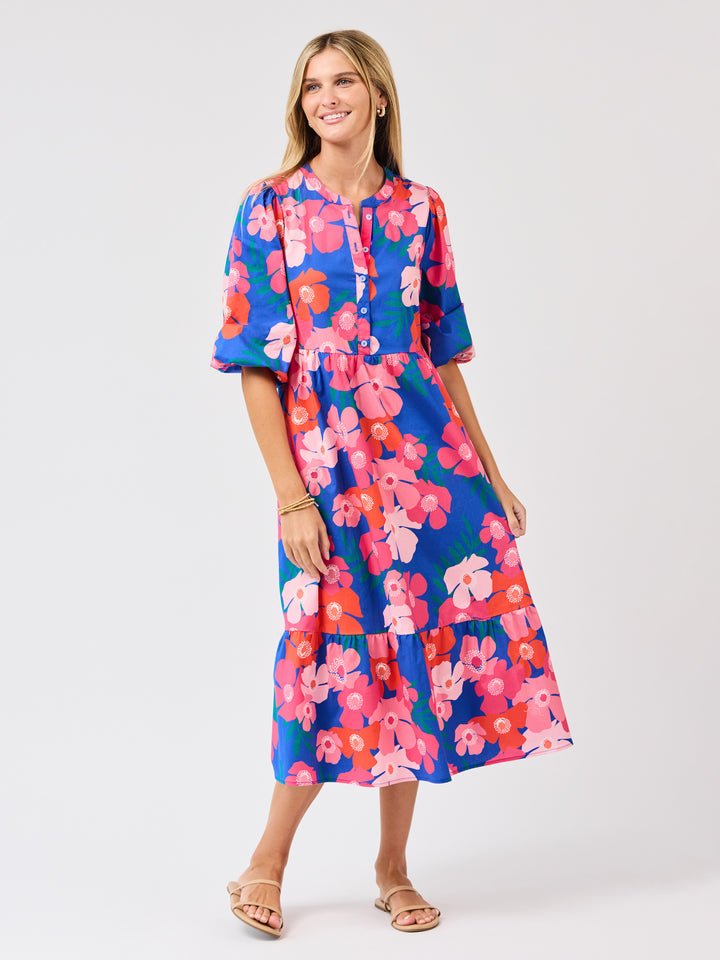 blue petal dress Angel Dress - Blue Swirl