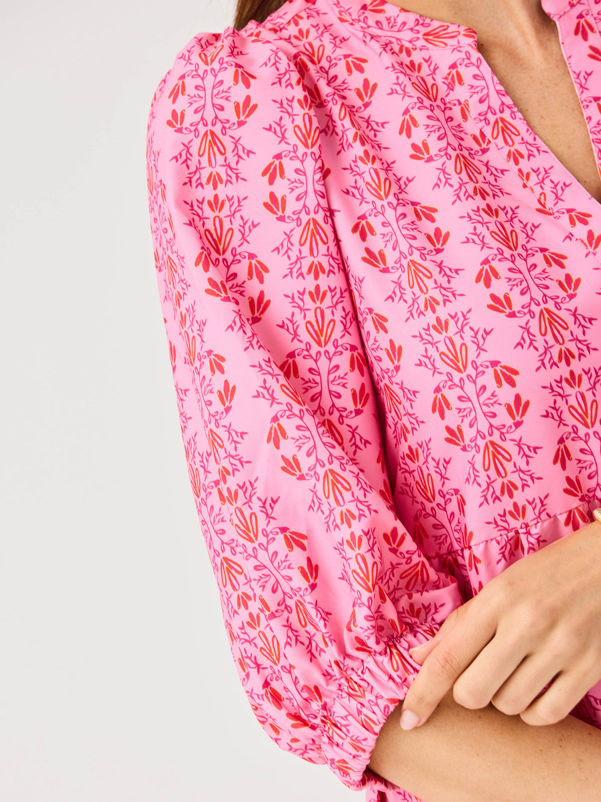 Cameron Dress | Heirloom Vine Pink