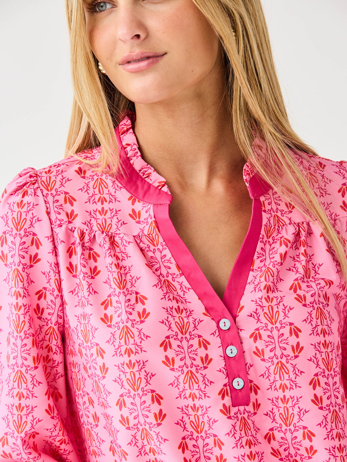 Gianna Top | Heirloom Vine Pink