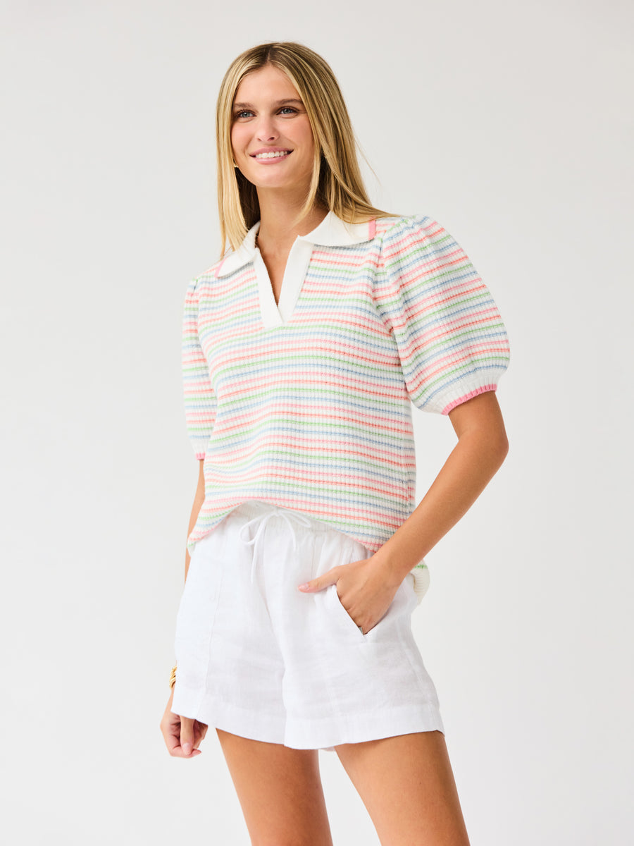 Emma Sweater | Ivory Multi – Mary Square