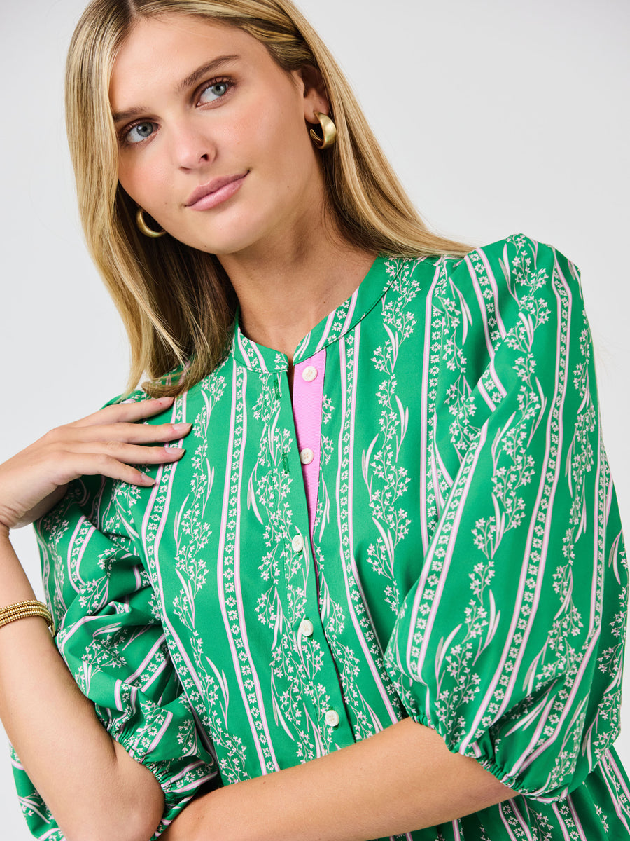 Riley Mini Dress | Garden Lace Green Mary Square Riley Mini Dress | Garden Lace Green Mary Square
