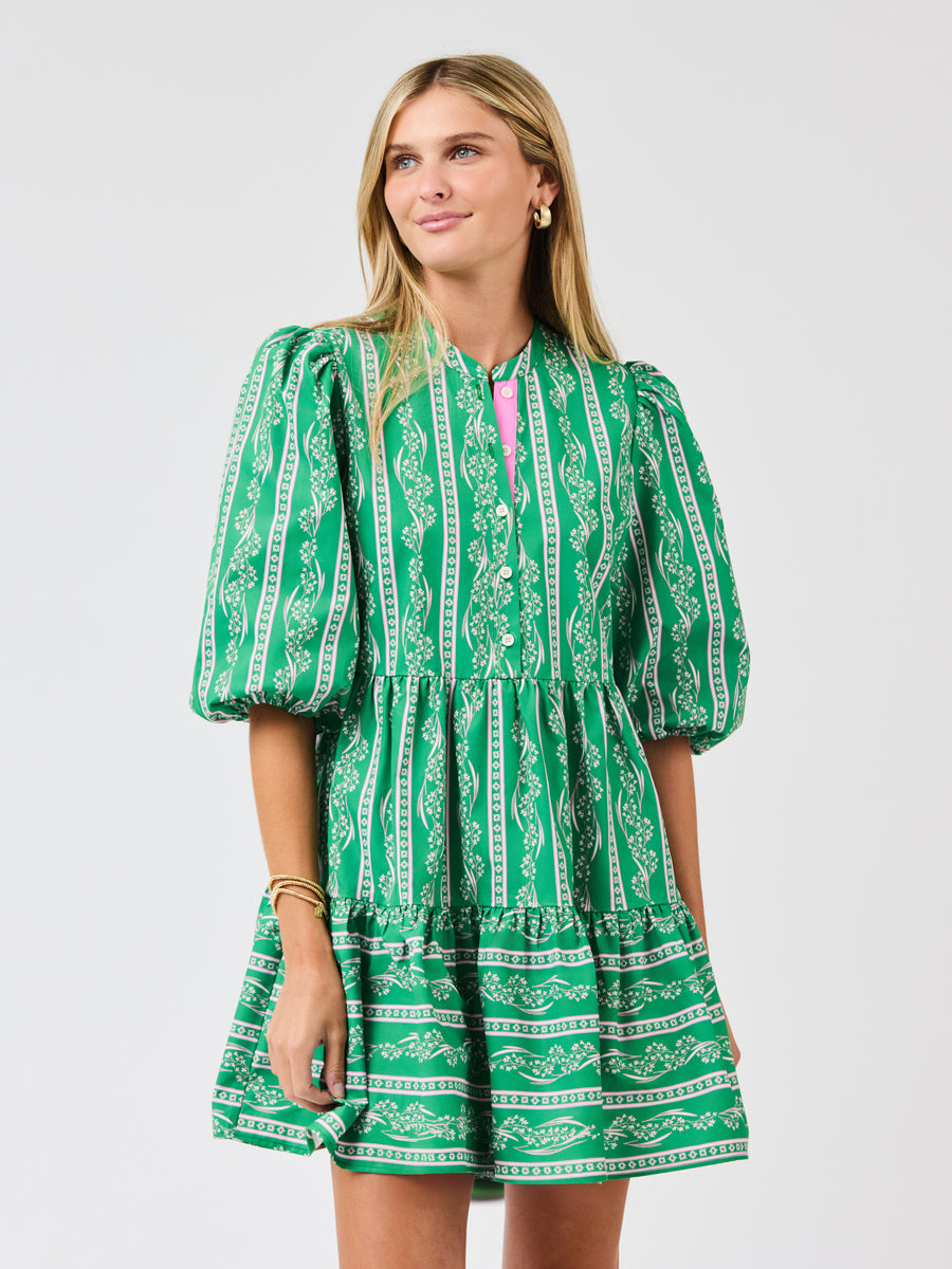 Mini Dress Riley Garden Lace Green L Mini Dress Riley Garden Lace Green L