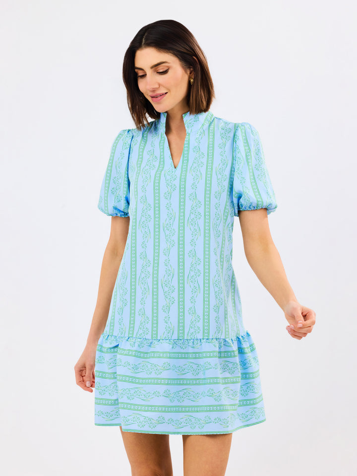 Nancy Dress | Garden Lace Blue – Mary Square