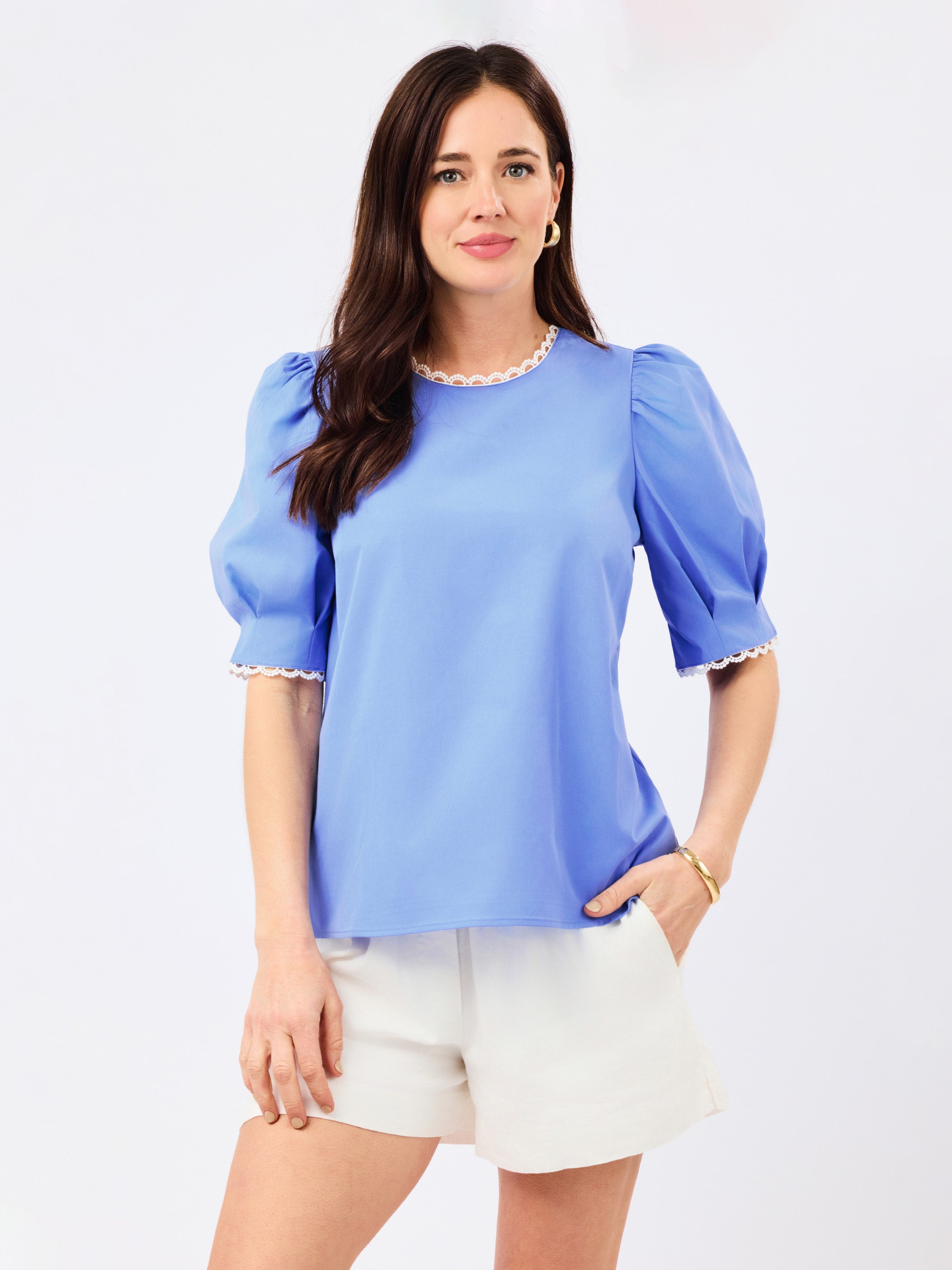 Thea Top | Blue – Mary Square