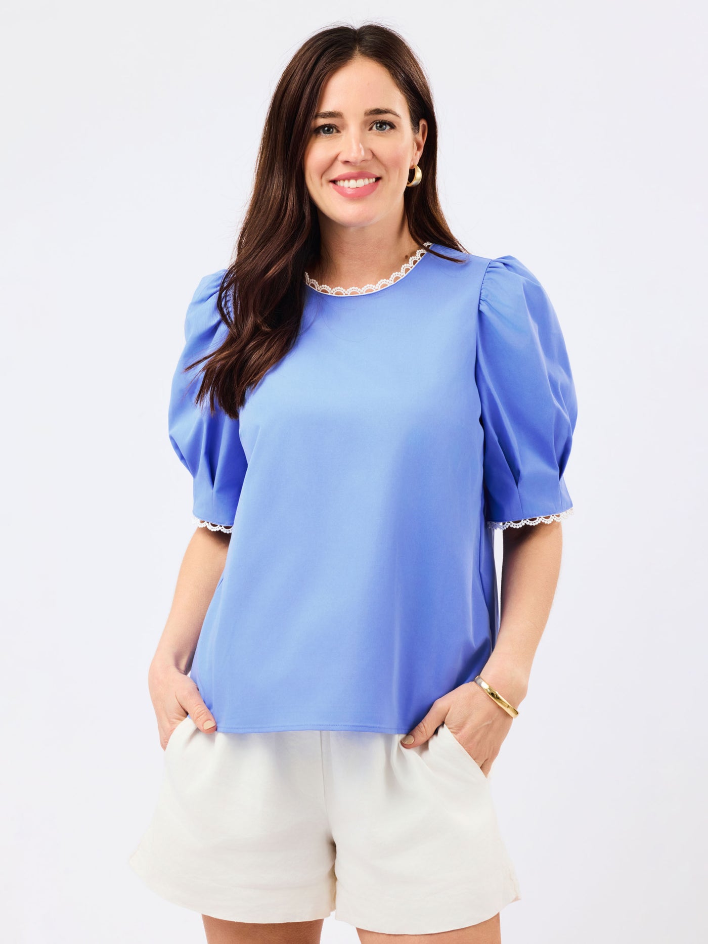 Thea Top | Blue – Mary Square