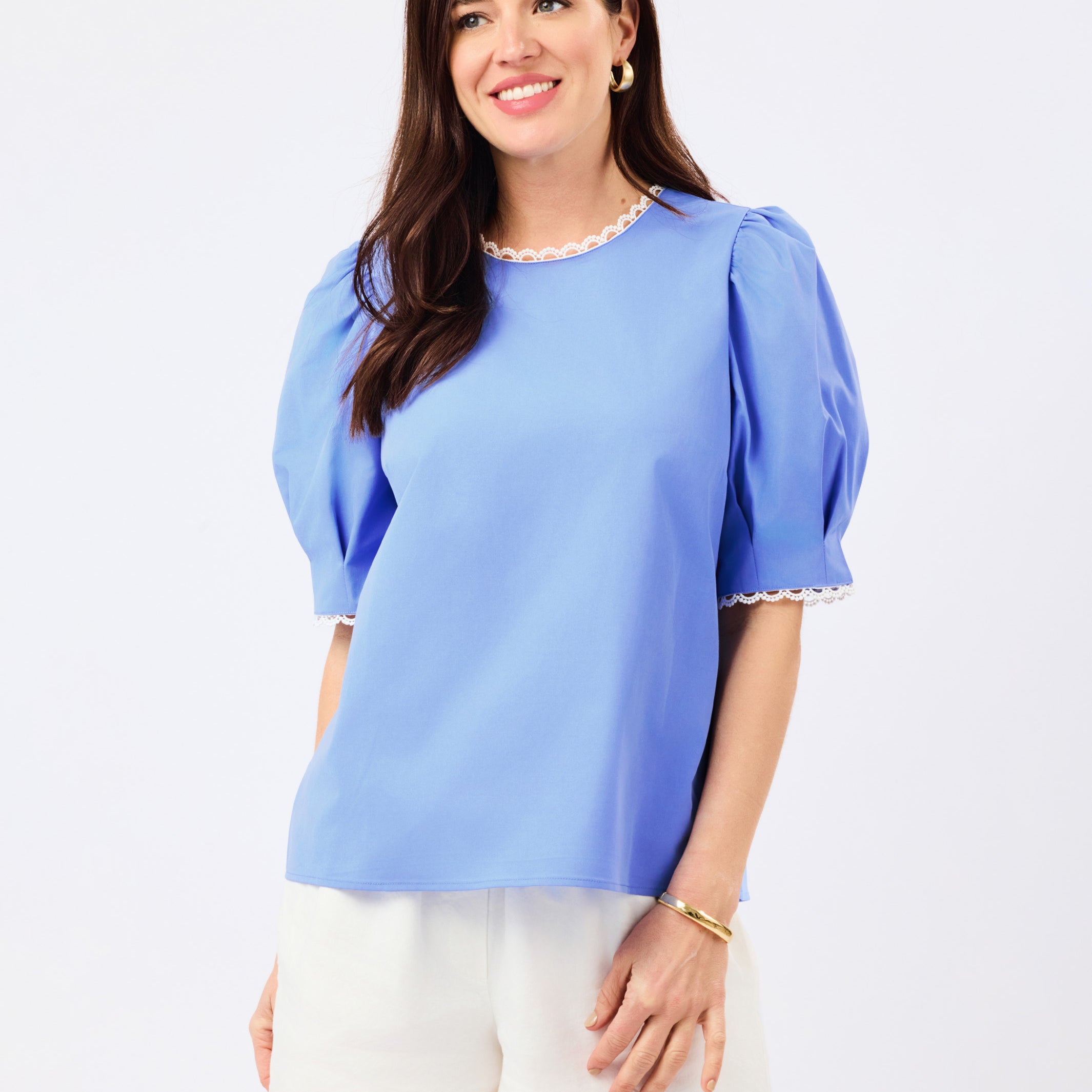 Thea Top | Blue