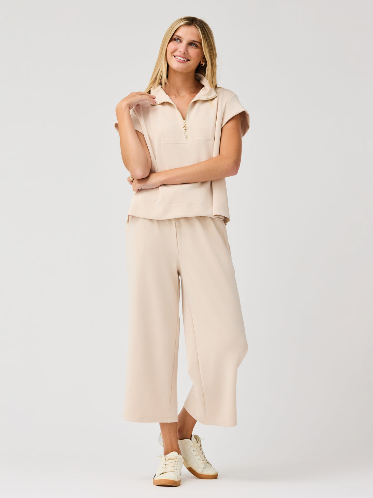 Sabrina Cropped Pants | Sand