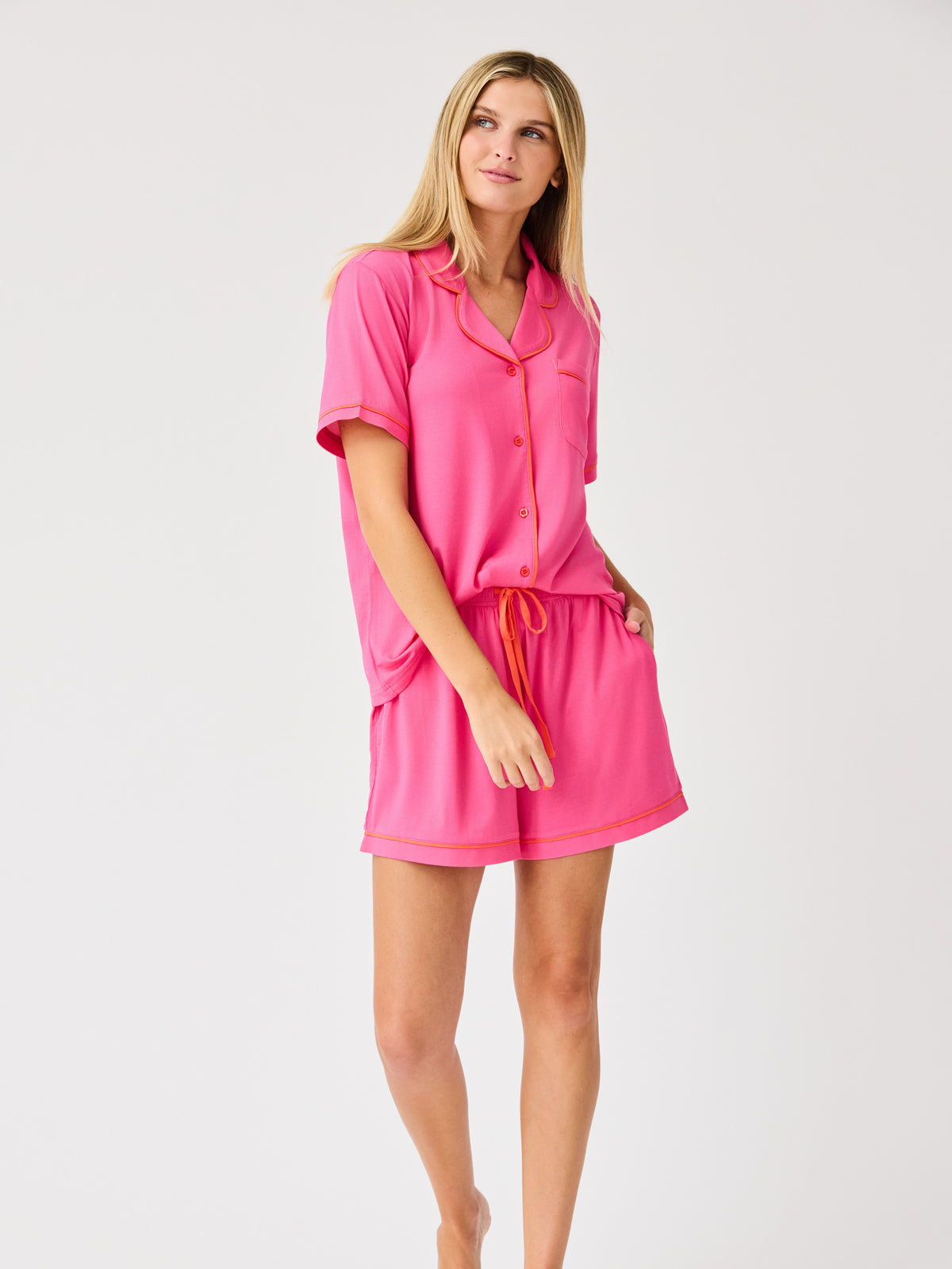 Women's Charlotte Shorts Set | Pink