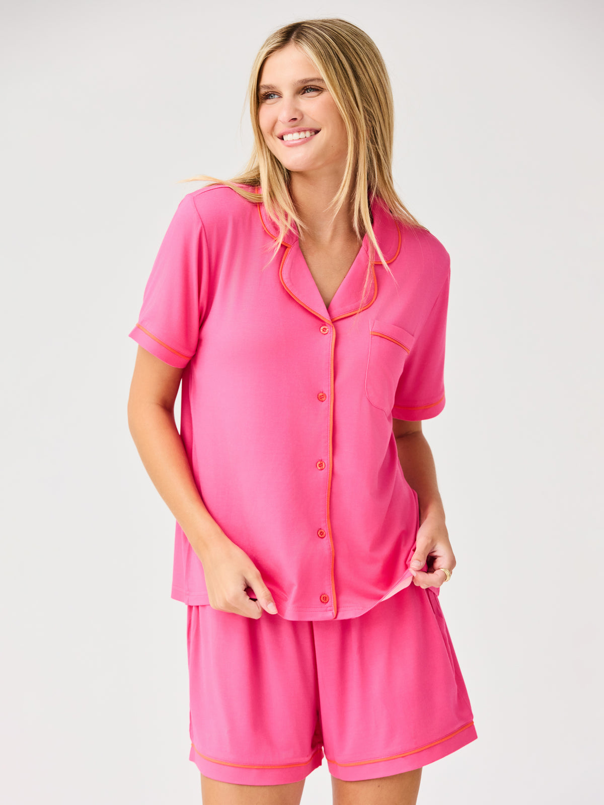 Women's Charlotte Shorts Set | Pink