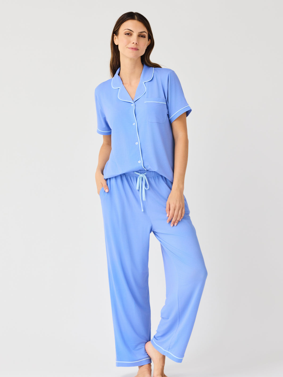 Women's Charlotte Pants Set | Blue
