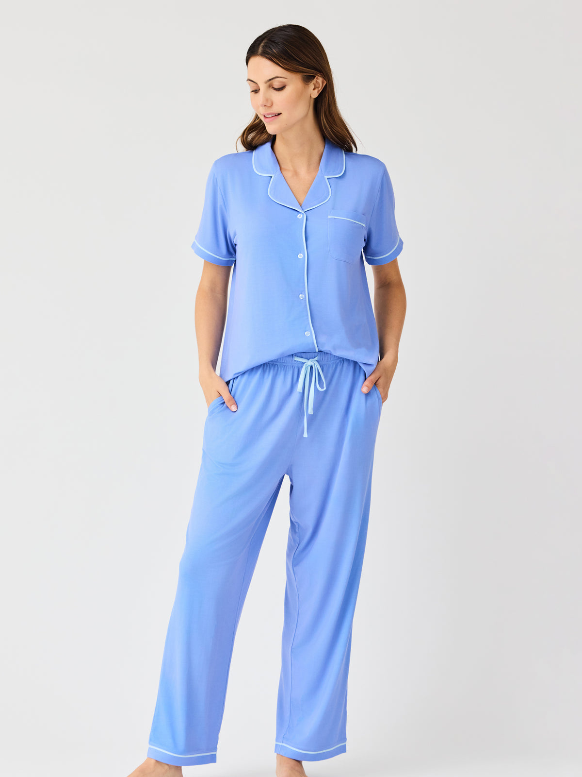 Women's Charlotte Pants Set | Blue