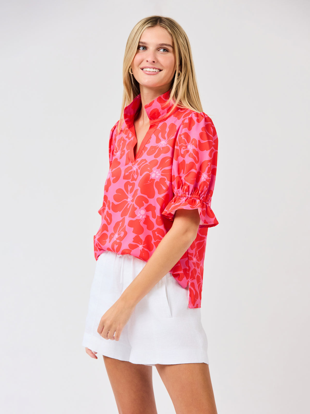 Jessica Top | Garden Samba Pink
