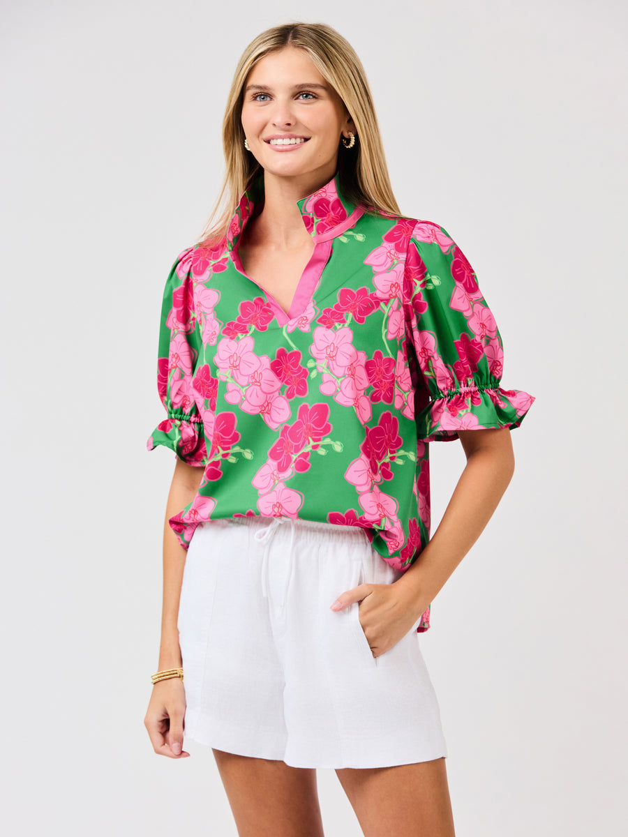 Jessica Top | Orchid Reverie Pink – Mary Square