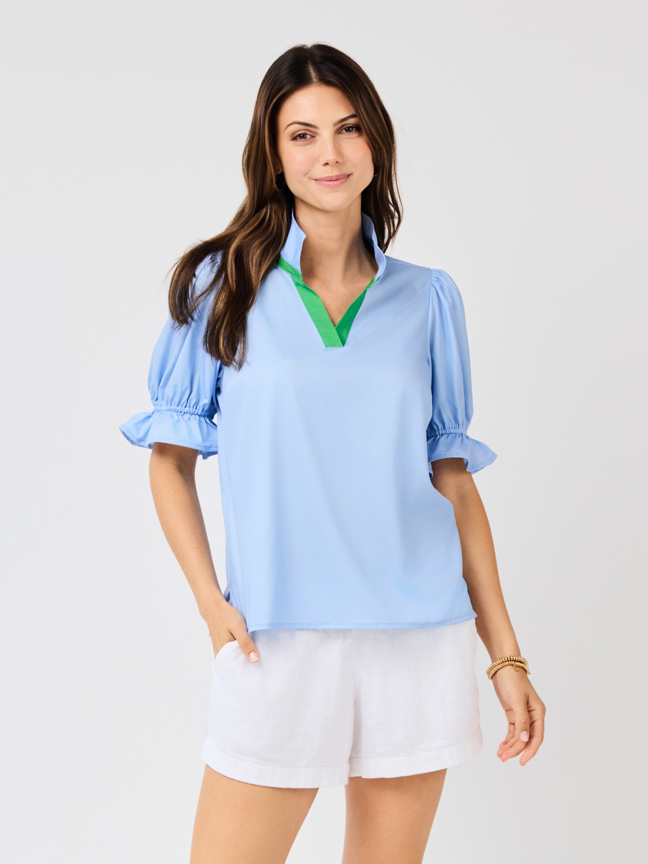 Jessica Top | Light Blue