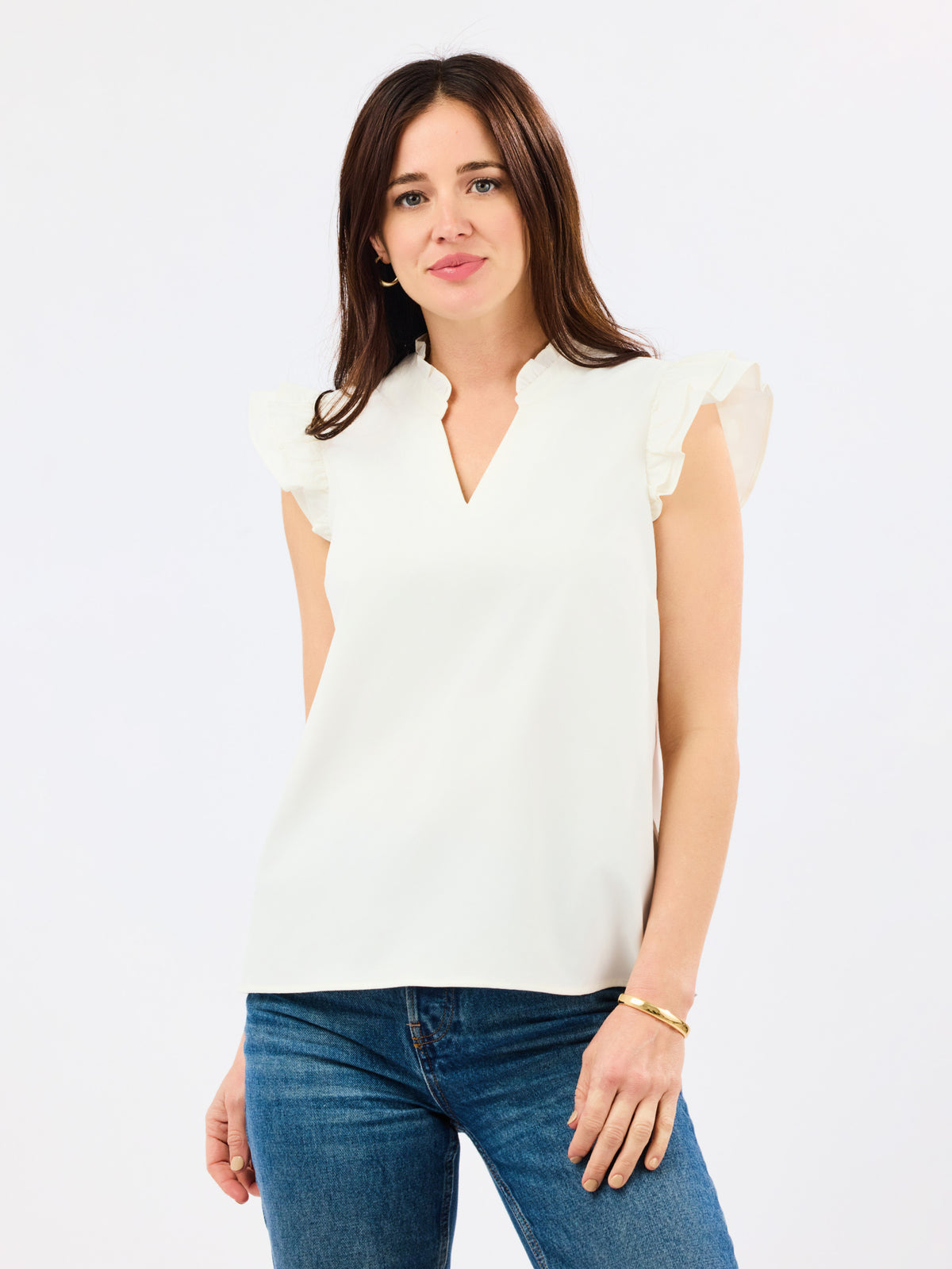Leigh Top | White