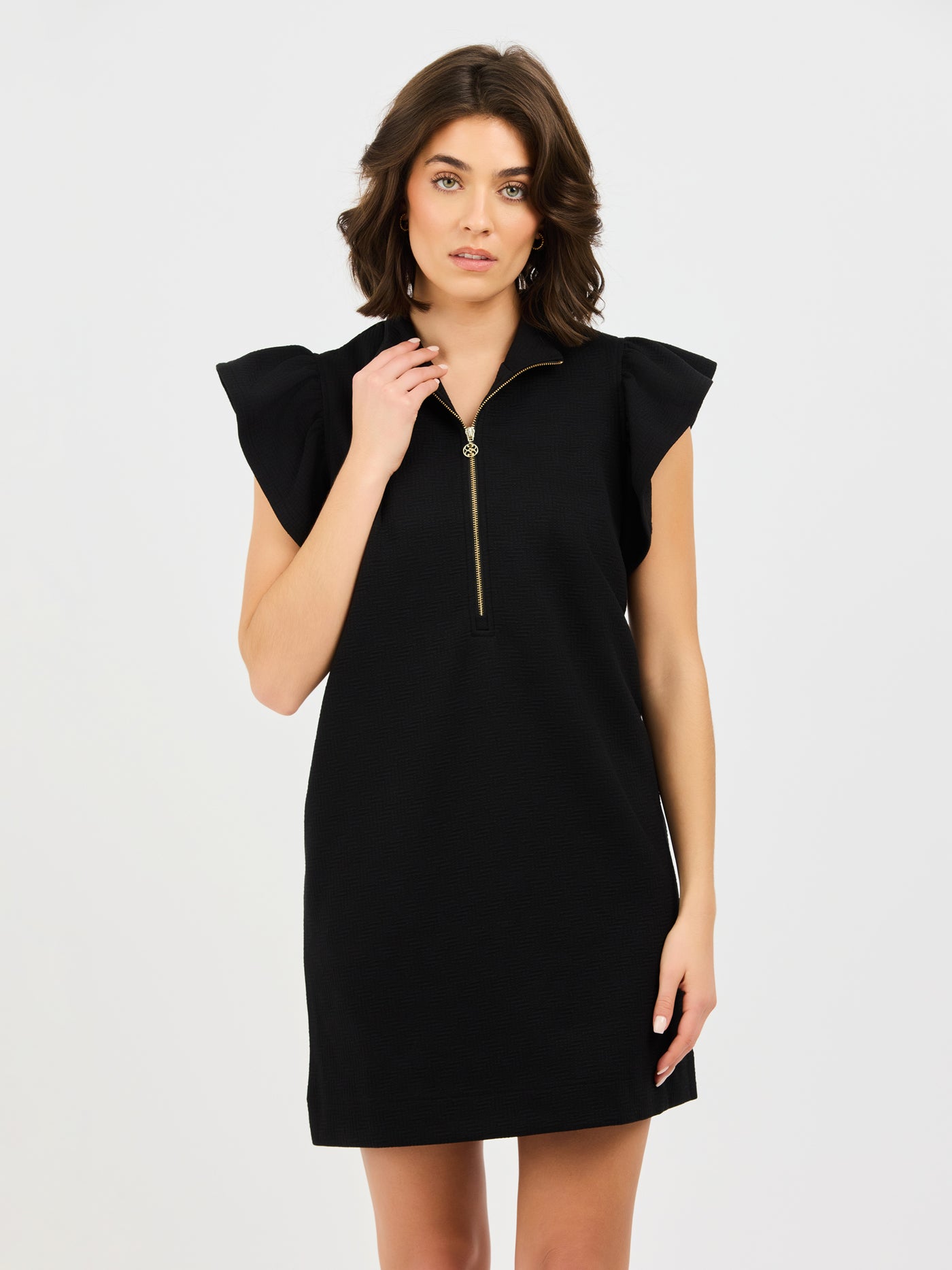 Paige Dress | Black | Mary Square