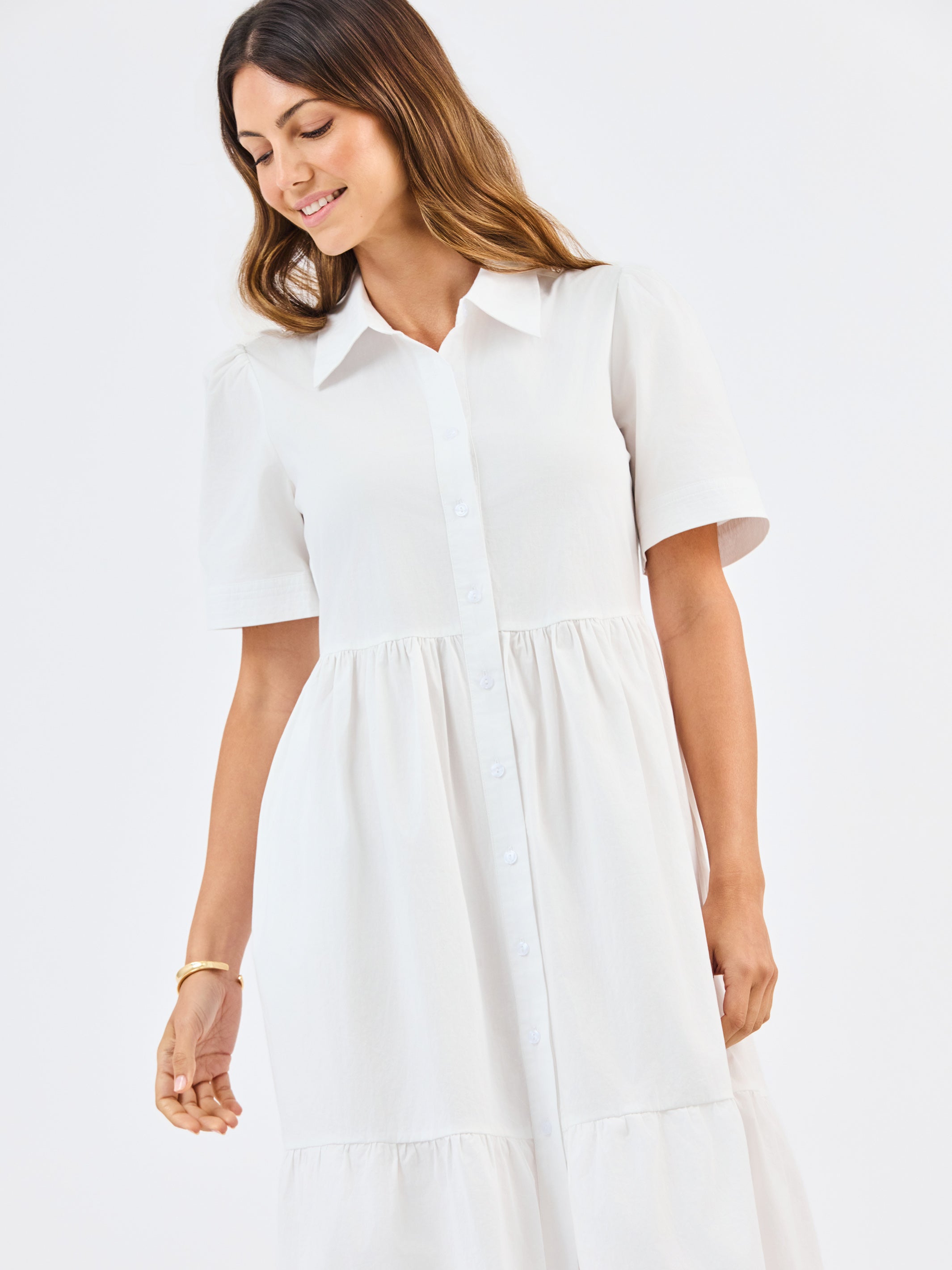 Jema Dress | White – Mary Square