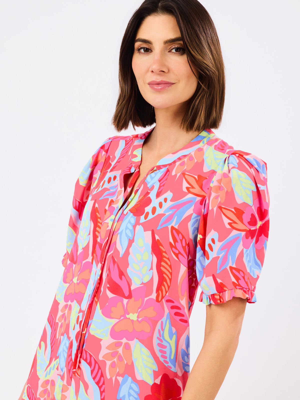Natalia Dress | Fiji Breeze Pink