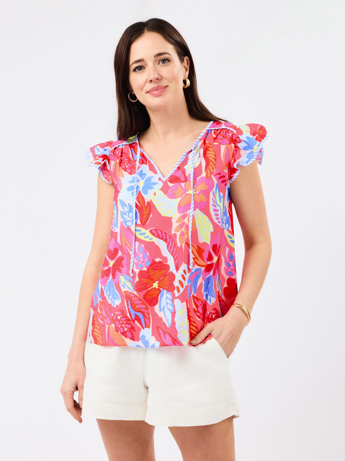 Lydia Top | Fuji Breeze Pink