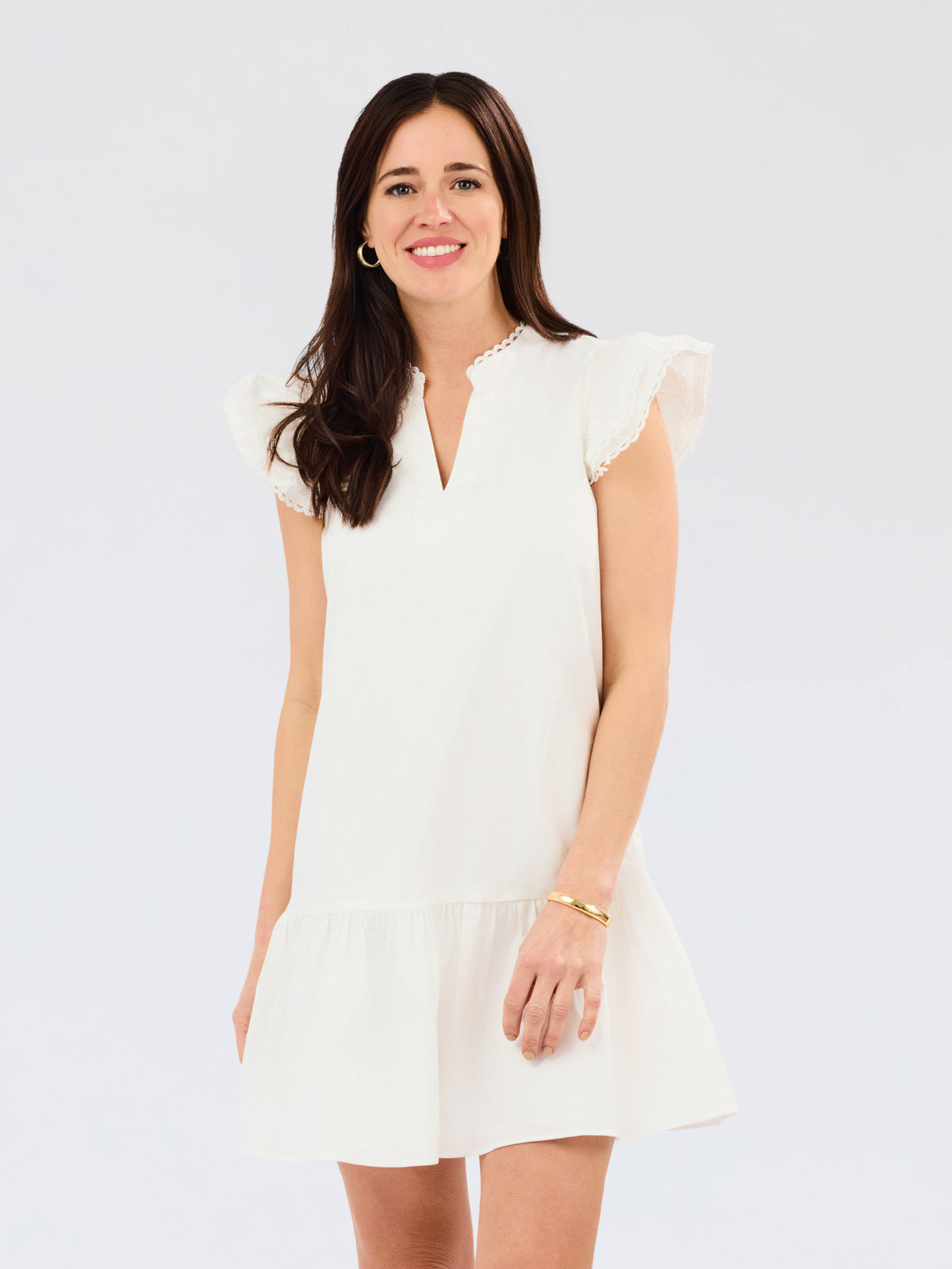 Sierra Dress | White