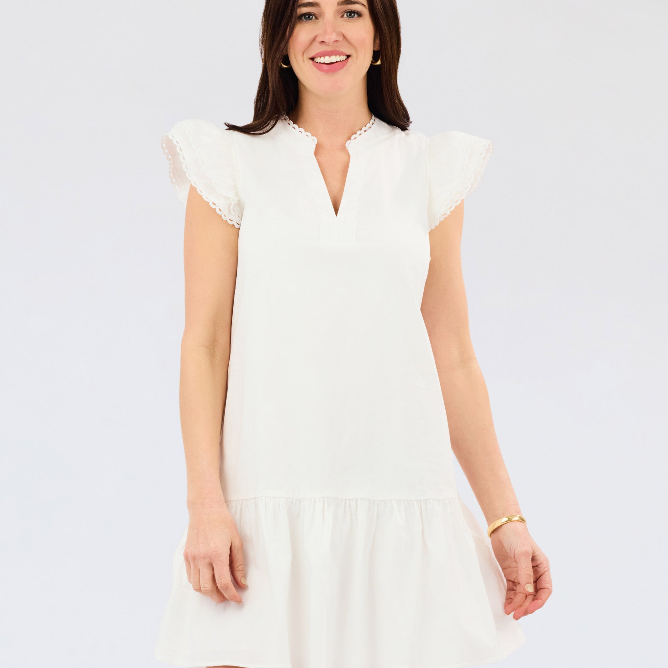 Sierra Dress | White