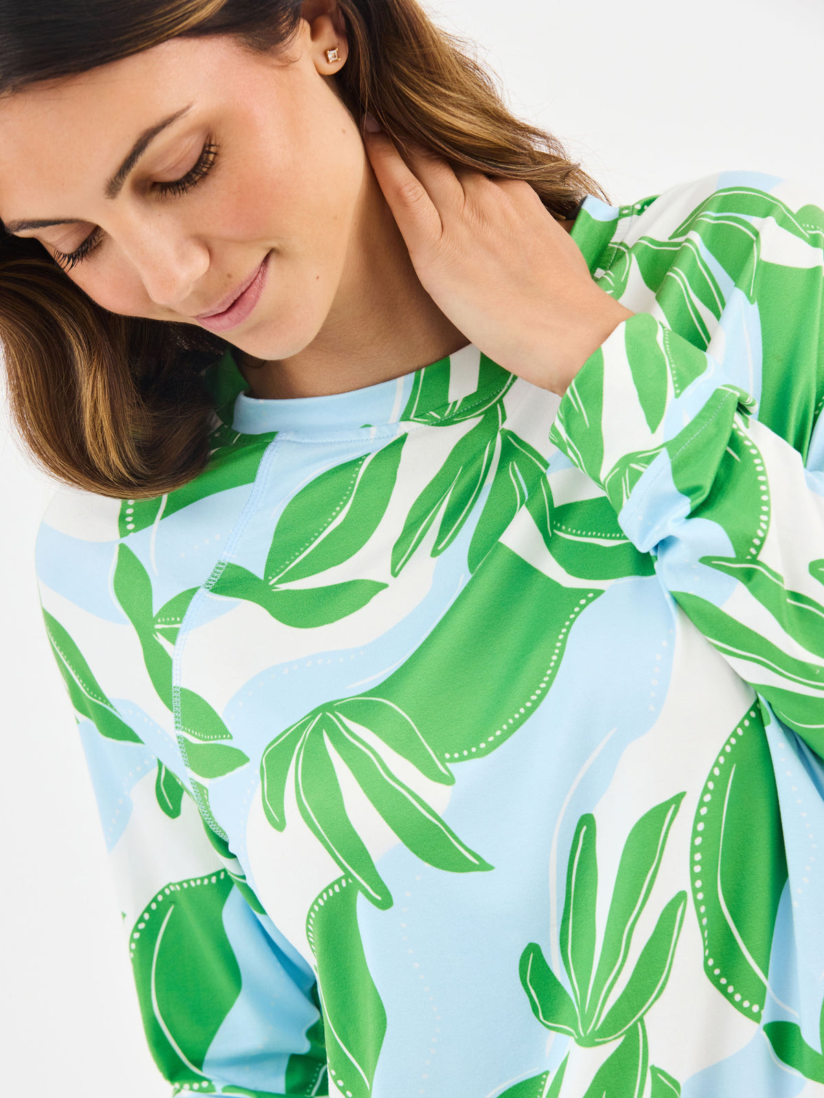 Women's Annie Shorts Set | In the Shade Green
