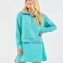 Regan Half Zip Pullover | Ocean