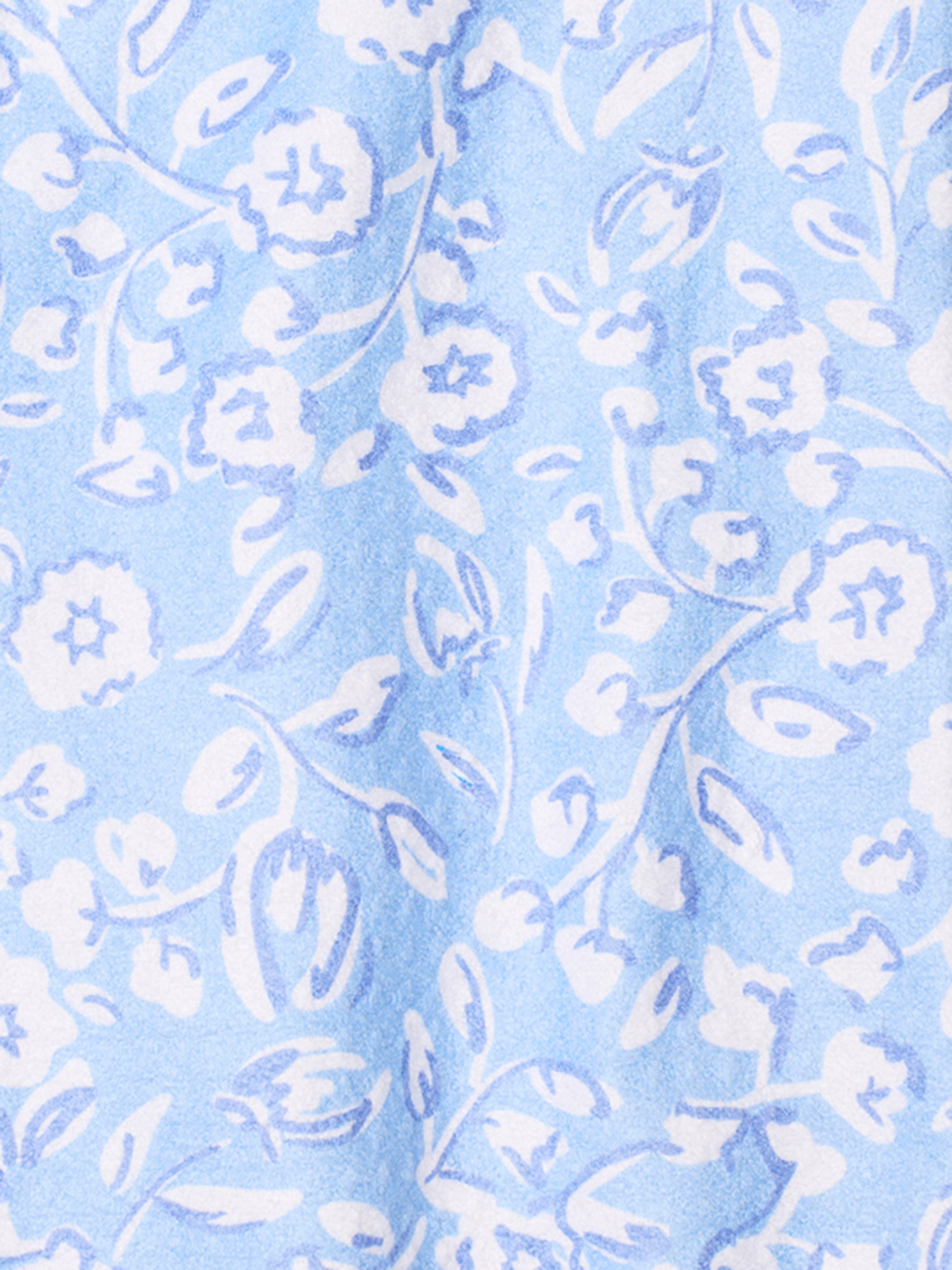 Quick Dry Kitchen Tea Towel | Meadow Line Blue