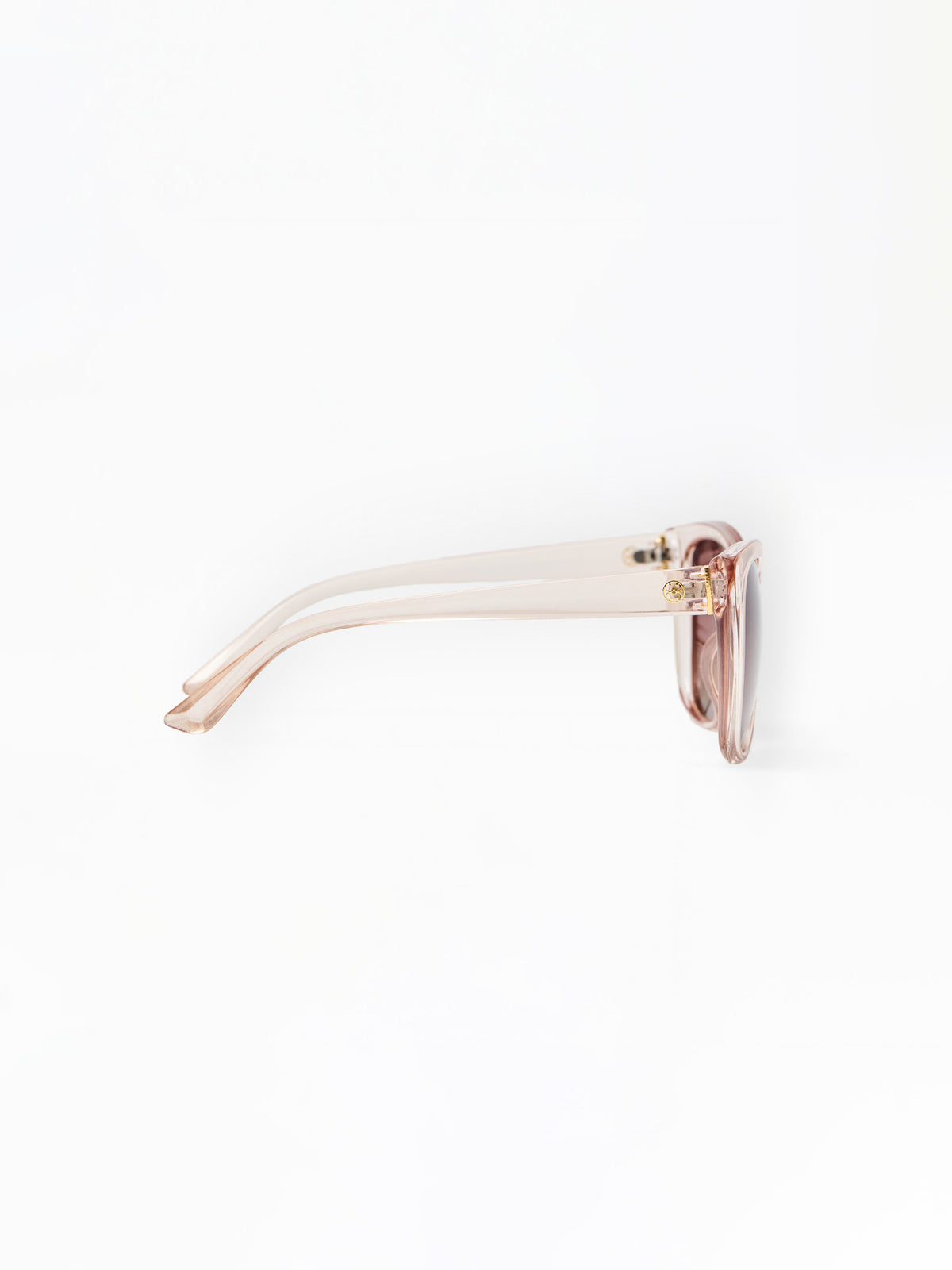 Olivia Polarized Sunglasses | Champagne Clear