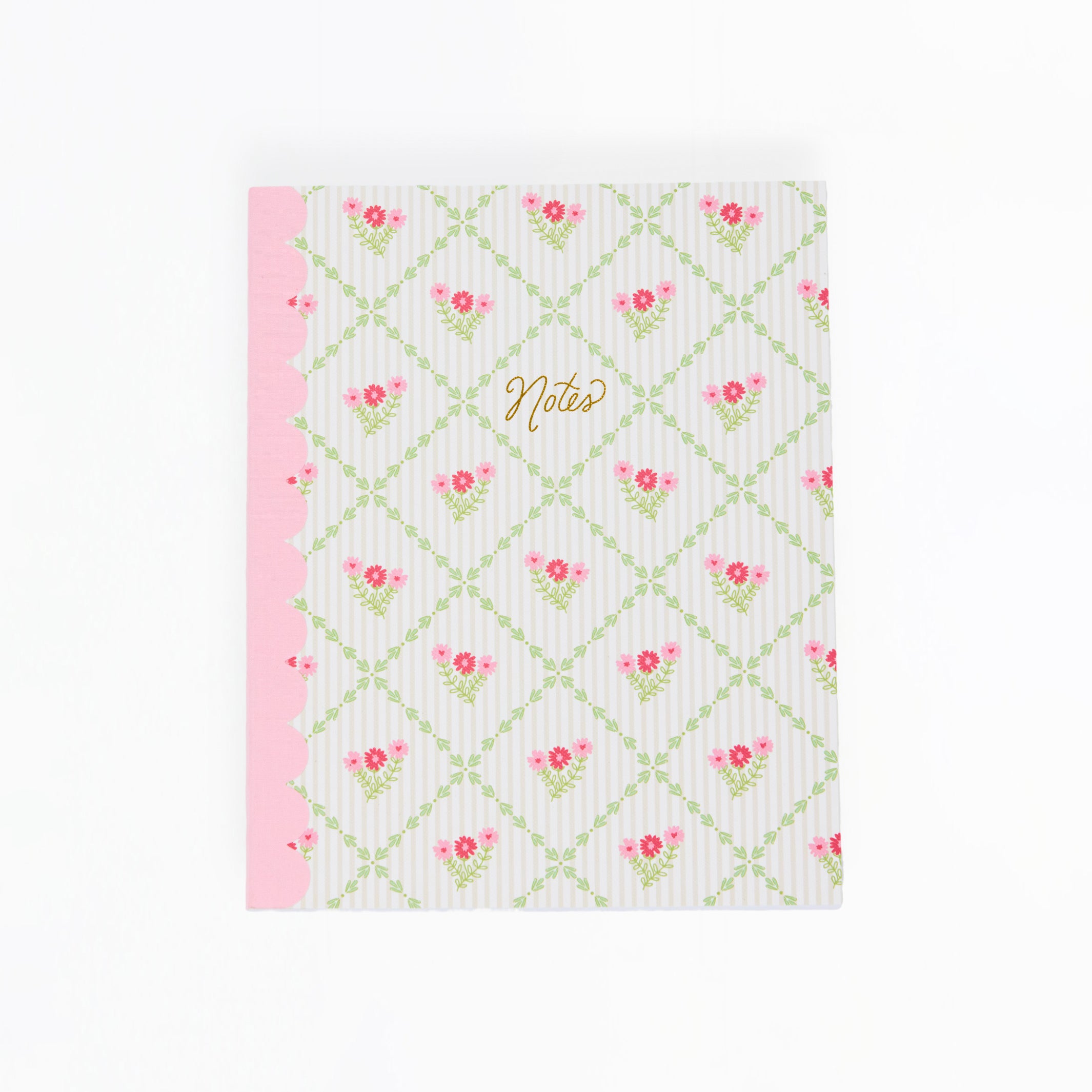 Scallop Notebook | Cottage Trellis